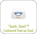'Quack, Quack' Contoured Step-up Stool