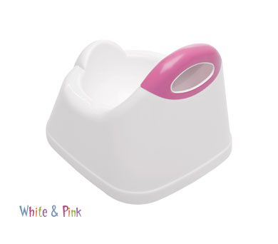 Training Potty in White and Pink