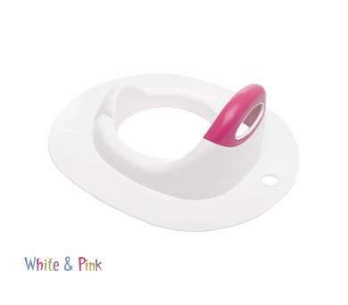 Training Seat in White and Pink