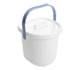 Nappy Pail in White and Blue