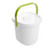 Nappy Pail in White and Lime